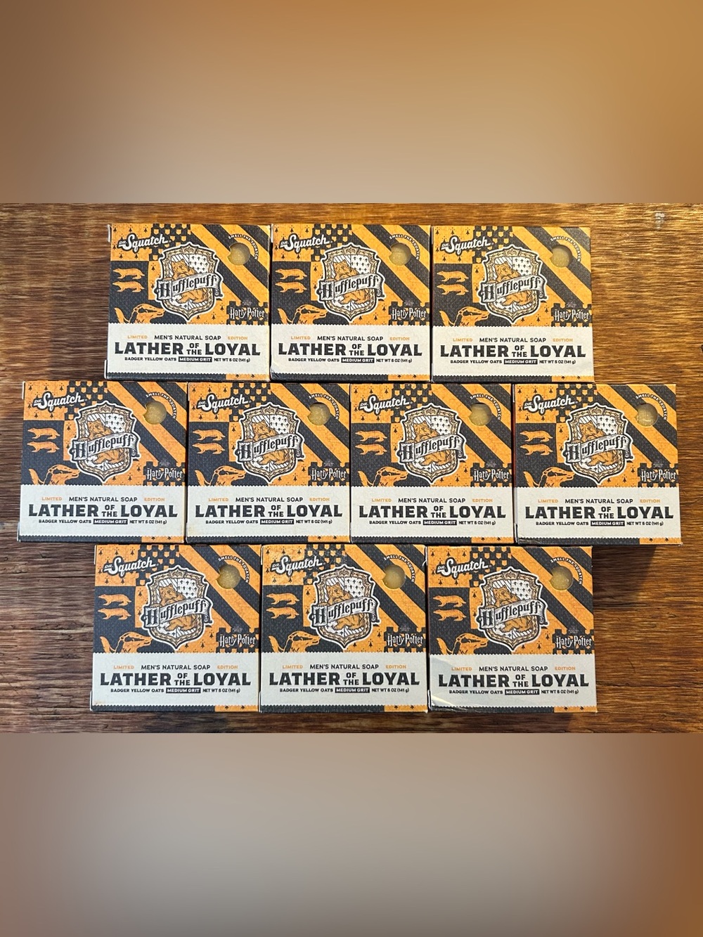 Dr. Squatch Lather of the Loyal Limited Edition lot of 10 Soap Bars